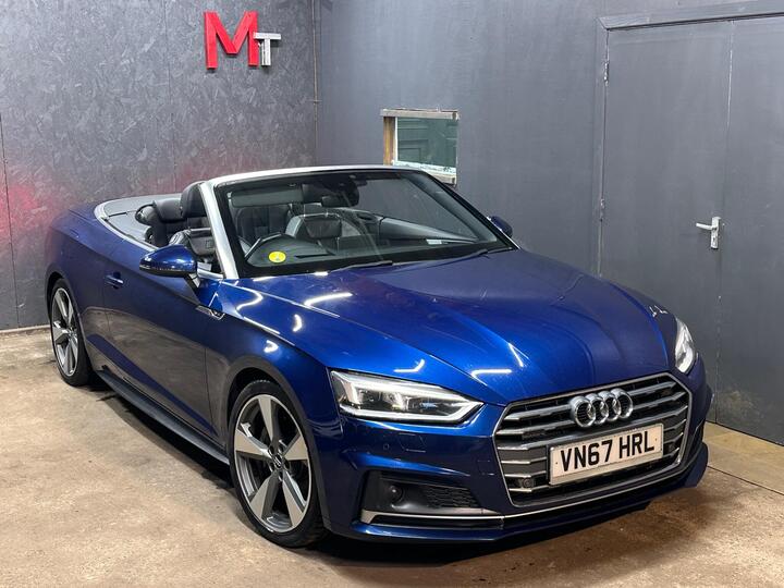 Audi A5 Cabriolet 3.0 TDI V6 S Line S Tronic Quattro Euro 6 (s/s) 2dr