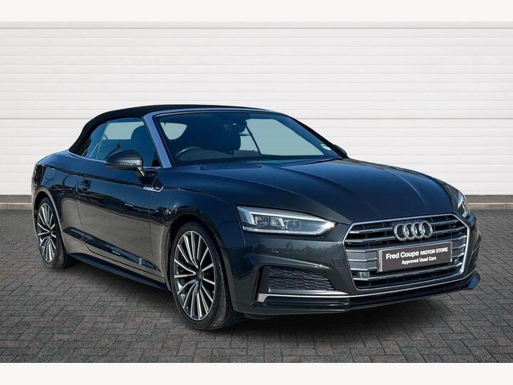 Audi A5 CABRIOLET 2.0 TDI S Line S Tronic Euro 6 (s/s) 2dr Audi A5 CABRIOLET 2.0 TDI S Line S Tronic Euro 6 (s/s) 2dr