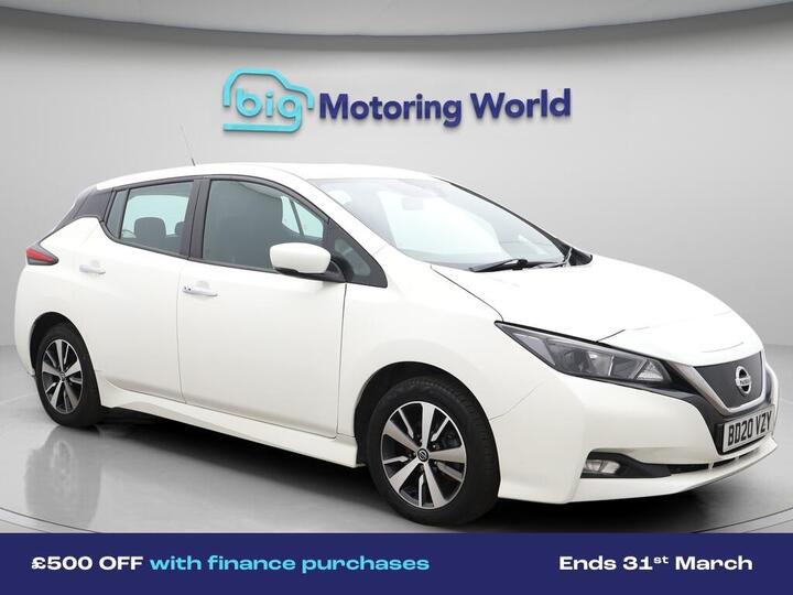 Nissan Leaf 40kWh Acenta Auto 5dr Nissan Leaf 40kWh Acenta Auto 5dr