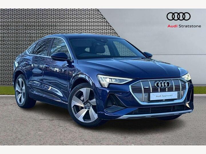 Audi E-Tron 50 S Line Sportback Auto Quattro 5dr 71.2kWh