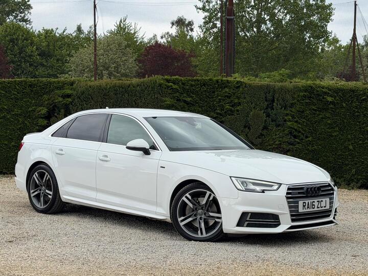 Audi A4 3.0 TDI V6 S Line S Tronic Quattro Euro 6 (s/s) 4dr
