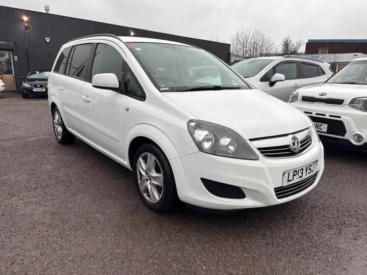 Vauxhall Zafira 1.6 16V Exclusiv Euro 5 5dr