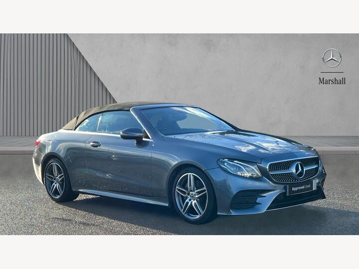Mercedes-Benz E Class 2.0 E220d AMG Line Cabriolet G-Tronic+ Euro 6 (s/s) 2dr Mercedes-Benz E Class 2.0 E220d AMG Line Cabriolet G-Tronic+ Euro 6 (s/s) 2dr