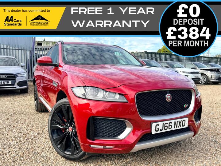 Jaguar F-PACE 3.0 V6 S Auto AWD Euro 6 (s/s) 5dr