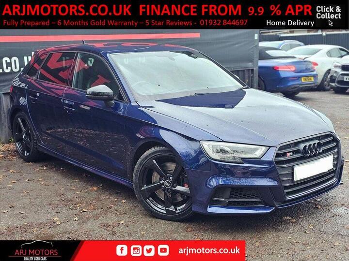 Audi S3 2.0 TFSI Black Edition Sportback S Tronic Quattro Euro 6 (s/s) 5dr