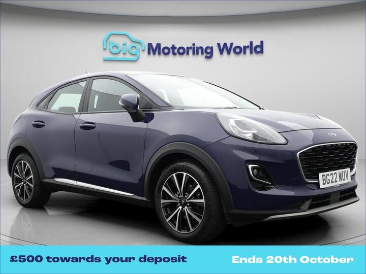 Ford Puma 1.0T EcoBoost MHEV Titanium Euro 6 (s/s) 5dr