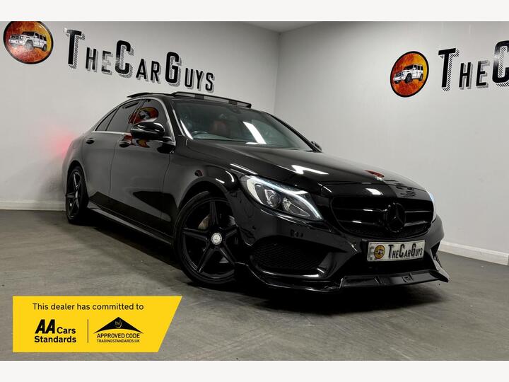 Mercedes-Benz C Class 2.1 C220d AMG Line (Premium) G-Tronic+ Euro 6 (s/s) 4dr