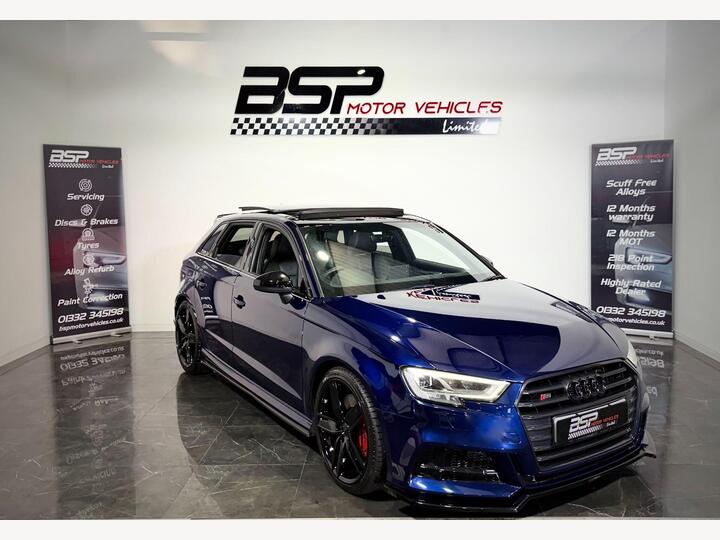 Audi S3 2.0 TFSI Black Edition Sportback S Tronic Quattro Euro 6 (s/s) 5dr