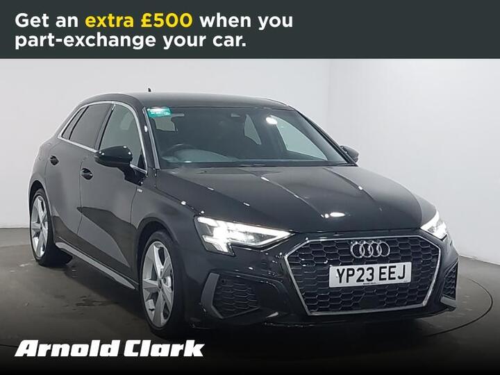 Audi A3 1.0 TFSI 30 S Line Sportback S Tronic Euro 6 (s/s) 5dr