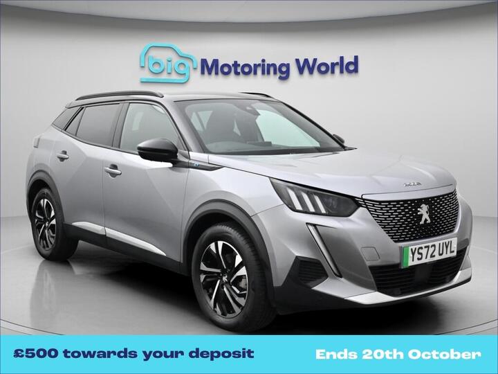 Peugeot E-2008 50kWh GT Auto 5dr (7kW Charger)