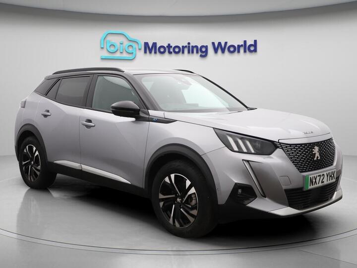 Peugeot E-2008 50kWh GT Auto 5dr (7kW Charger)