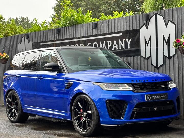 Land Rover RANGE ROVER SPORT 5.0 P575 V8 SVR Auto 4WD Euro 6 (s/s) 5dr