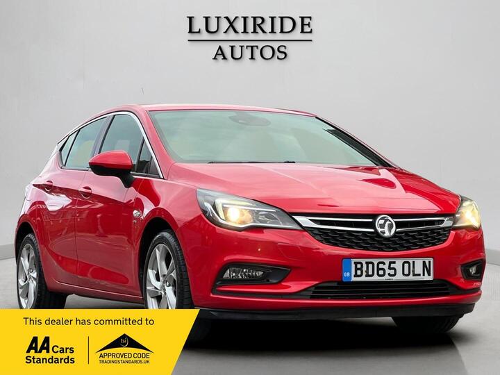 Vauxhall Astra 1.0i Turbo EcoFLEX SRi Euro 6 (s/s) 5dr