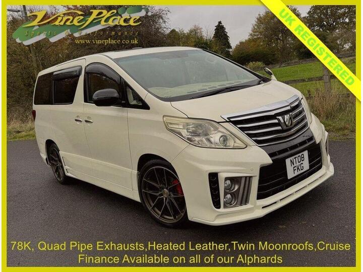 Toyota ALPHARD 3.5 G-L Aerokit, Auto, 7 Seats + FINANCE AT Www.vineplace.co.uk +
