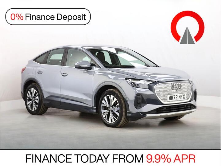 Audi Q4 E-TRON 40 Sport Sportback Auto 5dr 82kWh Audi Q4 E-TRON 40 Sport Sportback Auto 5dr 82kWh