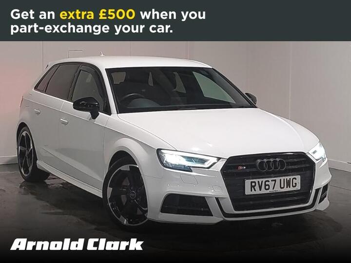 Audi S3 2.0 TFSI Black Edition Sportback S Tronic Quattro Euro 6 (s/s) 5dr