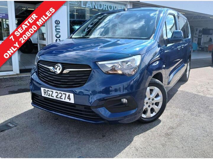 Vauxhall COMBO LIFE 1.5 Turbo D BlueInjection Energy XL MPV Euro 6 (s/s) 5dr (7 Seat)