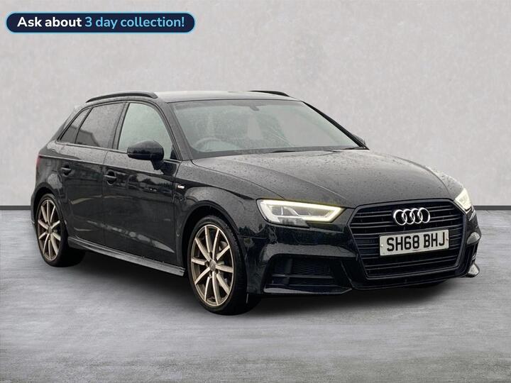 Audi A3 1.5 TFSI CoD 35 Black Edition Sportback S Tronic Euro 6 (s/s) 5dr