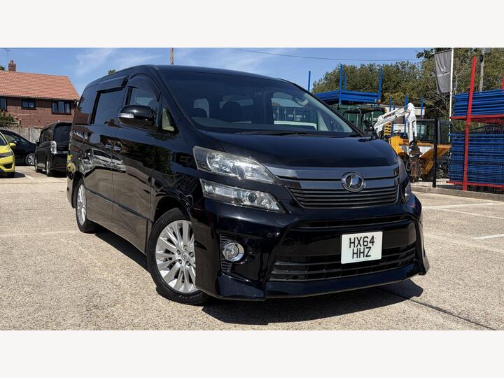 Toyota Vellfire 2.4 Z Spec 8 Seat Black Interior ULEZ
