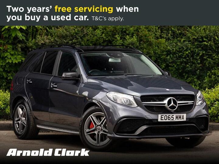 Mercedes-Benz GLE 5.5 GLE63 V8 AMG S (Premium) SpdS+7GT 4MATIC Euro 6 (s/s) 5dr