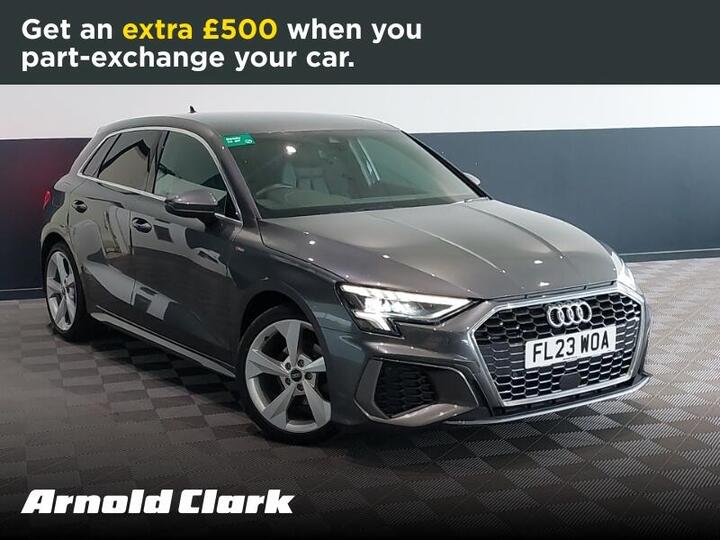 Audi A3 1.0 TFSI 30 S Line Sportback S Tronic Euro 6 (s/s) 5dr