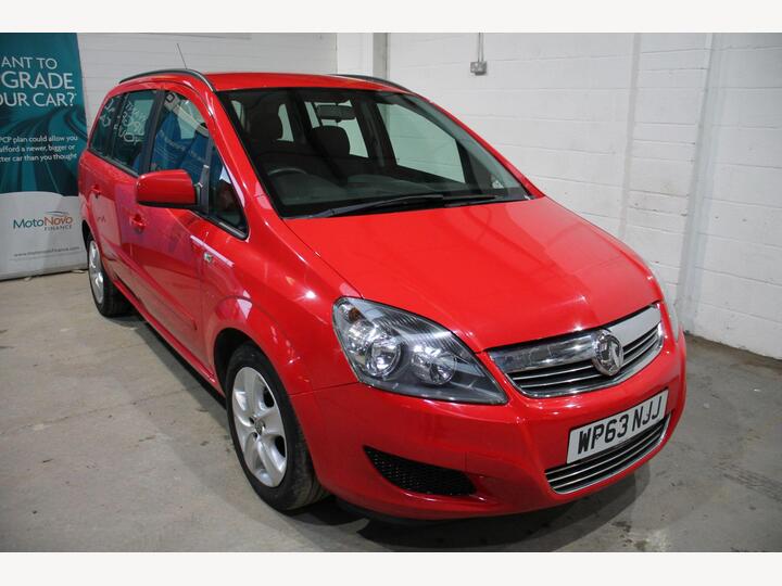 Vauxhall Zafira 1.6 16V Exclusiv Euro 5 5dr
