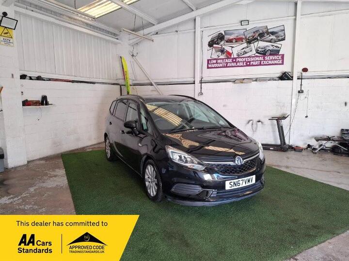 Vauxhall Zafira Tourer 1.4i Turbo Design Euro 6 5dr Vauxhall Zafira Tourer 1.4i Turbo Design Euro 6 5dr