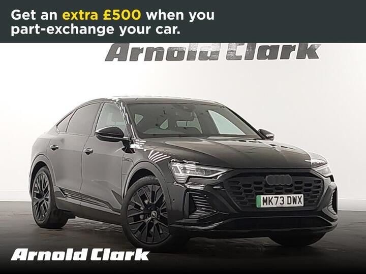 Audi Q8 E-tron 50 Black Edition Sportback Auto Quattro 5dr 95kWh (11kW Charger)