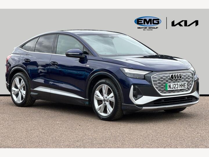 Audi Q4 Sportback E Tron 40 S Line Sportback Auto 5dr 82kWh Audi Q4 Sportback E Tron 40 S Line Sportback Auto 5dr 82kWh