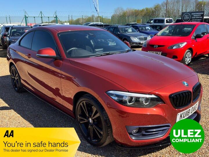 BMW 2 SERIES 2.0 220i Sport Auto Euro 6 (s/s) 2dr