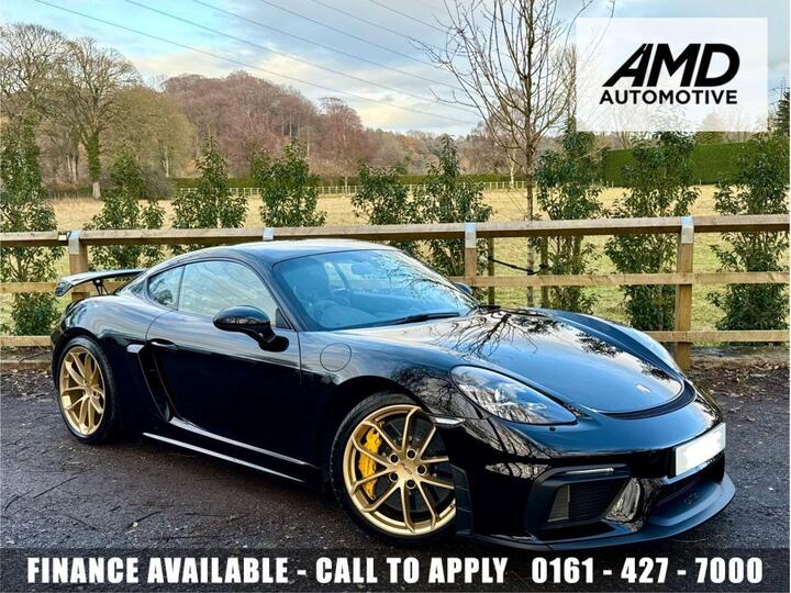 Porsche 718 CAYMAN 4.0 GT4 Euro 6 (s/s) 2dr Porsche 718 CAYMAN 4.0 GT4 Euro 6 (s/s) 2dr