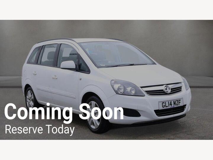 Vauxhall Zafira 1.8 16V Exclusiv Euro 5 5dr