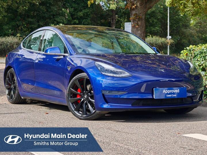 Tesla Model 3 (Dual Motor) Performance Auto 4WDE 4dr (Performance Upgrade)