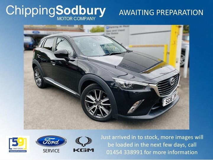 Mazda CX-3 2.0 SKYACTIV-G Sport Nav Euro 6 (s/s) 5dr