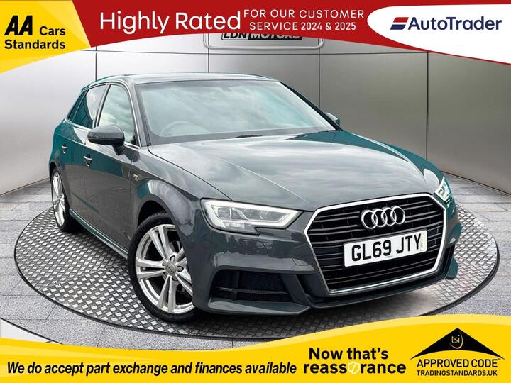 Audi A3 1.5 TFSI CoD 35 S Line Sportback S Tronic Euro 6 (s/s) 5dr