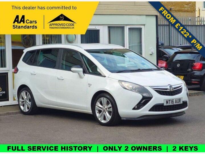 Vauxhall ZAFIRA TOURER 1.4i Turbo SRi Euro 6 5dr