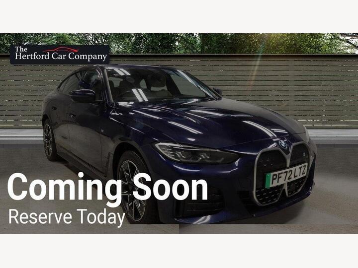 BMW I4 40 83.9kWh M Sport Gran Coupe Auto EDrive 5dr