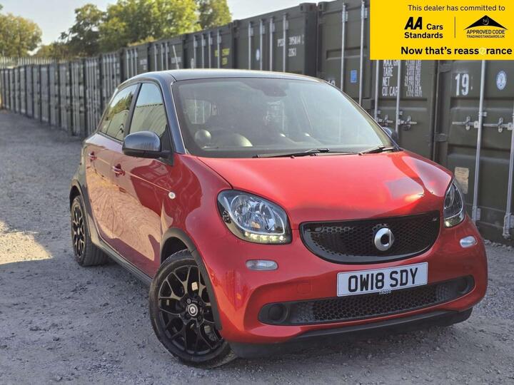 Smart FORFOUR 0.9T Prime Sport (Premium) Twinamic Euro 6 (s/s) 5dr