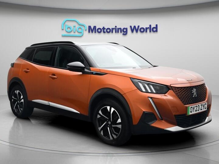 Peugeot E-2008 50kWh GT Auto 5dr (7kW Charger)