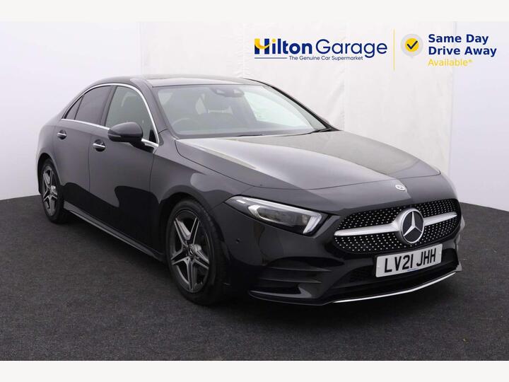 Mercedes-Benz A-CLASS 2.0 A200d AMG Line (Premium Plus 2) 8G-DCT Euro 6 (s/s) 4dr