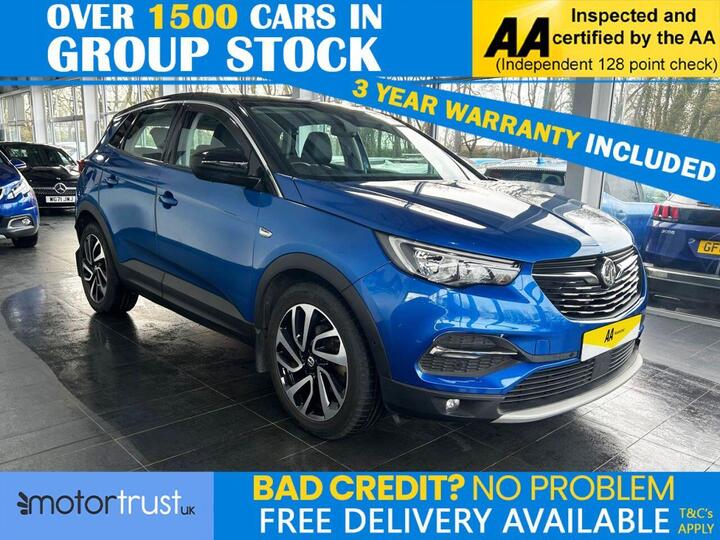 Vauxhall GRANDLAND X 1.5 Turbo D BlueInjection Elite Nav Euro 6 (s/s) 5dr Vauxhall GRANDLAND X 1.5 Turbo D BlueInjection Elite Nav Euro 6 (s/s) 5dr