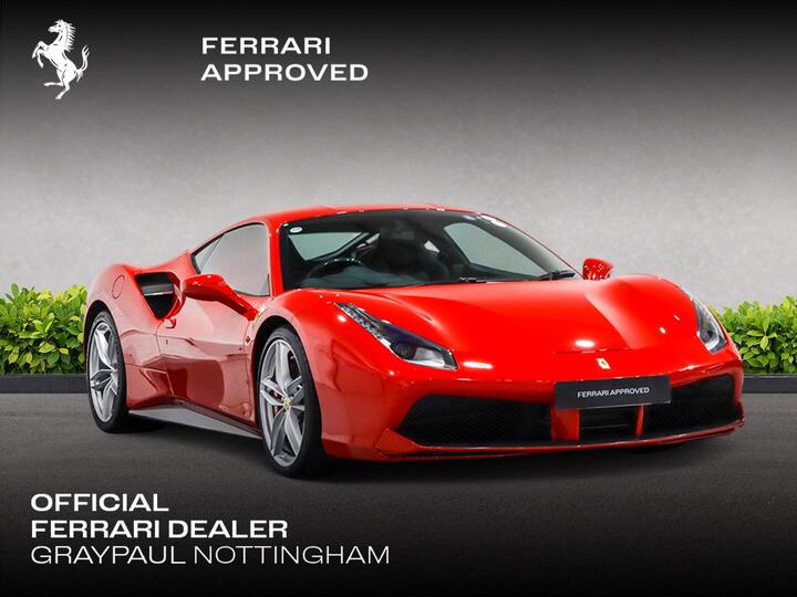 Ferrari 488 GTB 3.9T V8 GTB F1 DCT Euro 6 (s/s) 2dr