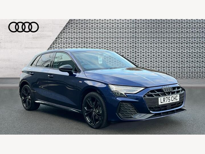 Audi A3 1.5 TFSIe 40 Black Edition Sportback S Tronic Euro 6 (s/s) 5dr 17.9kWh