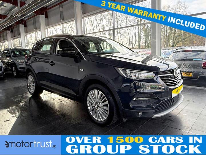 Vauxhall Grandland X 1.2 Turbo Sport Nav Euro 6 (s/s) 5dr Vauxhall Grandland X 1.2 Turbo Sport Nav Euro 6 (s/s) 5dr