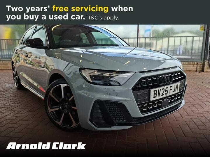 Audi A1 1.0 TFSI 25 Black Edition Sportback S Tronic Euro 6 (s/s) 5dr