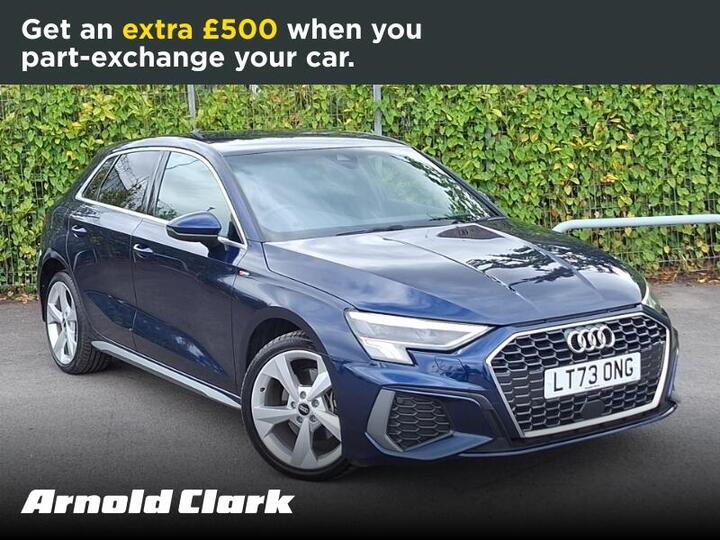 Audi A3 1.4 TFSIe 40 S Line Sportback S Tronic Euro 6 (s/s) 5dr 13kWh