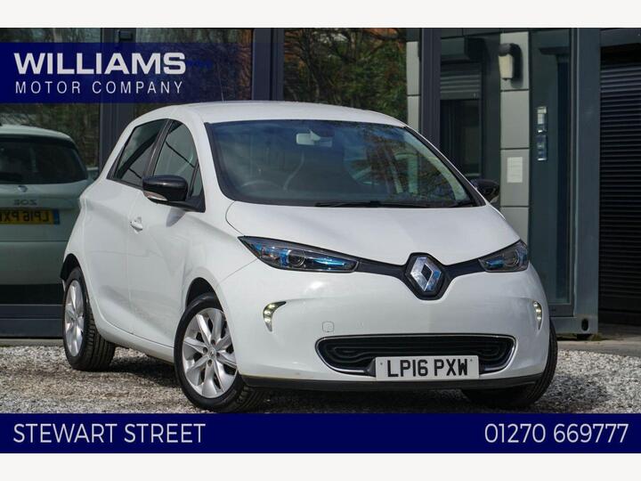 Renault ZOE 22kWh Dynamique Nav Auto 5dr (Battery Lease)