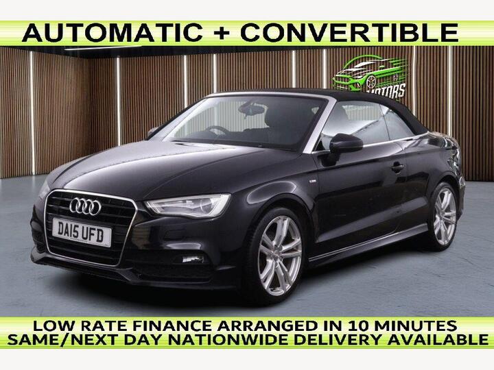 Audi A3 CABRIOLET 1.4 TFSI CoD S Line S Tronic Euro 6 (s/s) 2dr