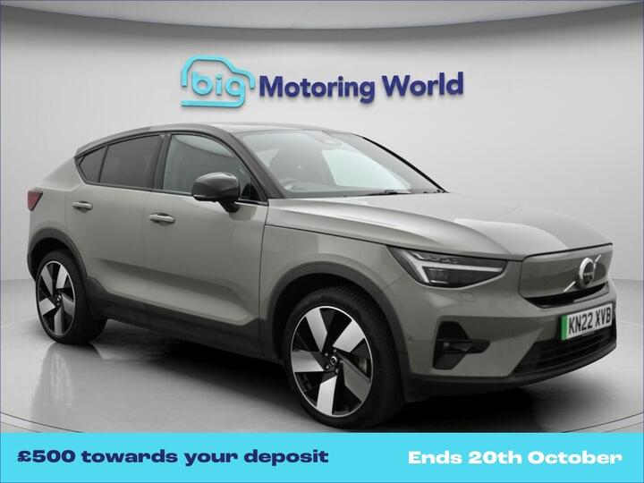 Volvo C40 Twin Recharge 78kWh Ultimate Auto AWD 5dr
