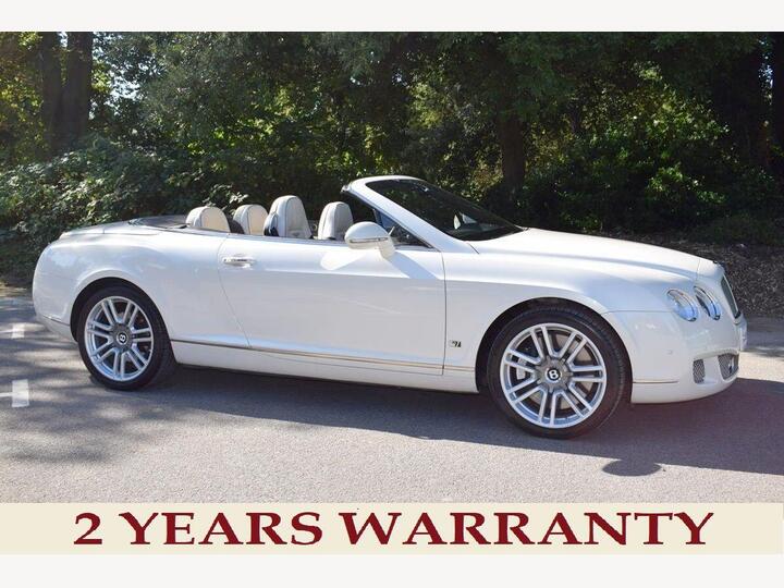 Bentley Continental 6.0 W12 GTC Auto 4WD Euro 4 2dr